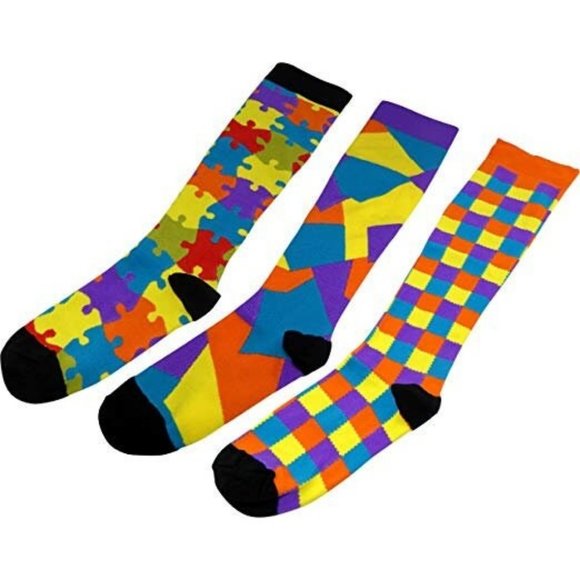 3 Pair Small/Medium Premium Quality Colorful Moder - Picture 3 of 5